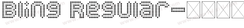Bling Regular字体转换